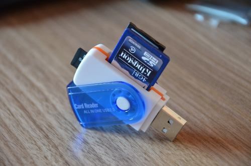 Leitor E Gravador Cartão De Memória Usb Pro Duo Sd M2 Micro