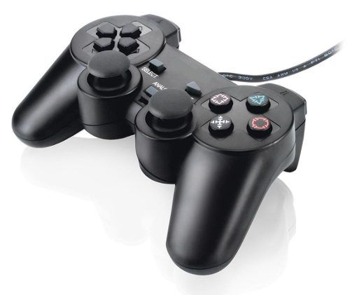 Pc Controle Joystick Usb Para Pc Computador Ps3 Notebook